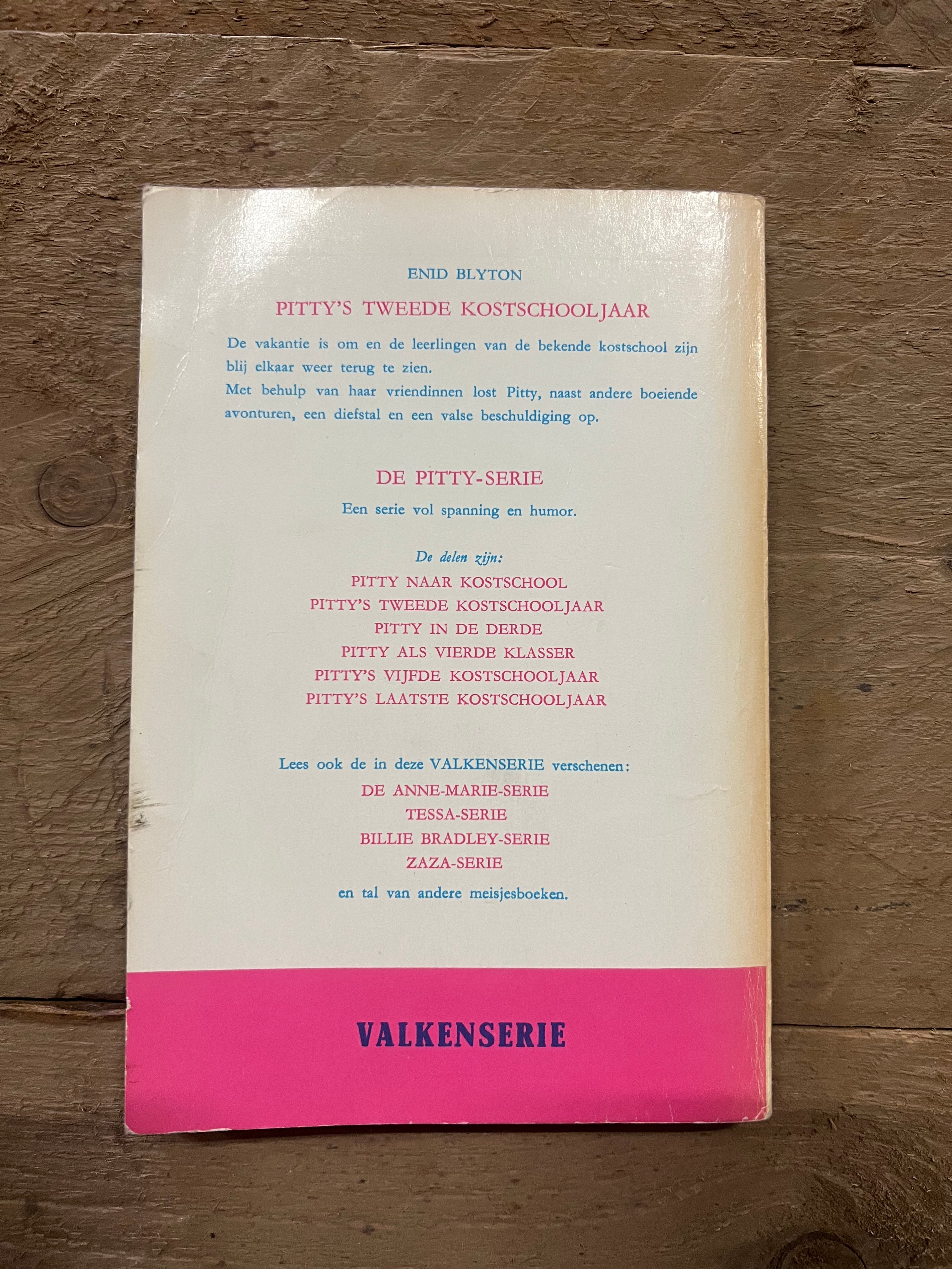 Pitty's Tweede Kostschooljaar