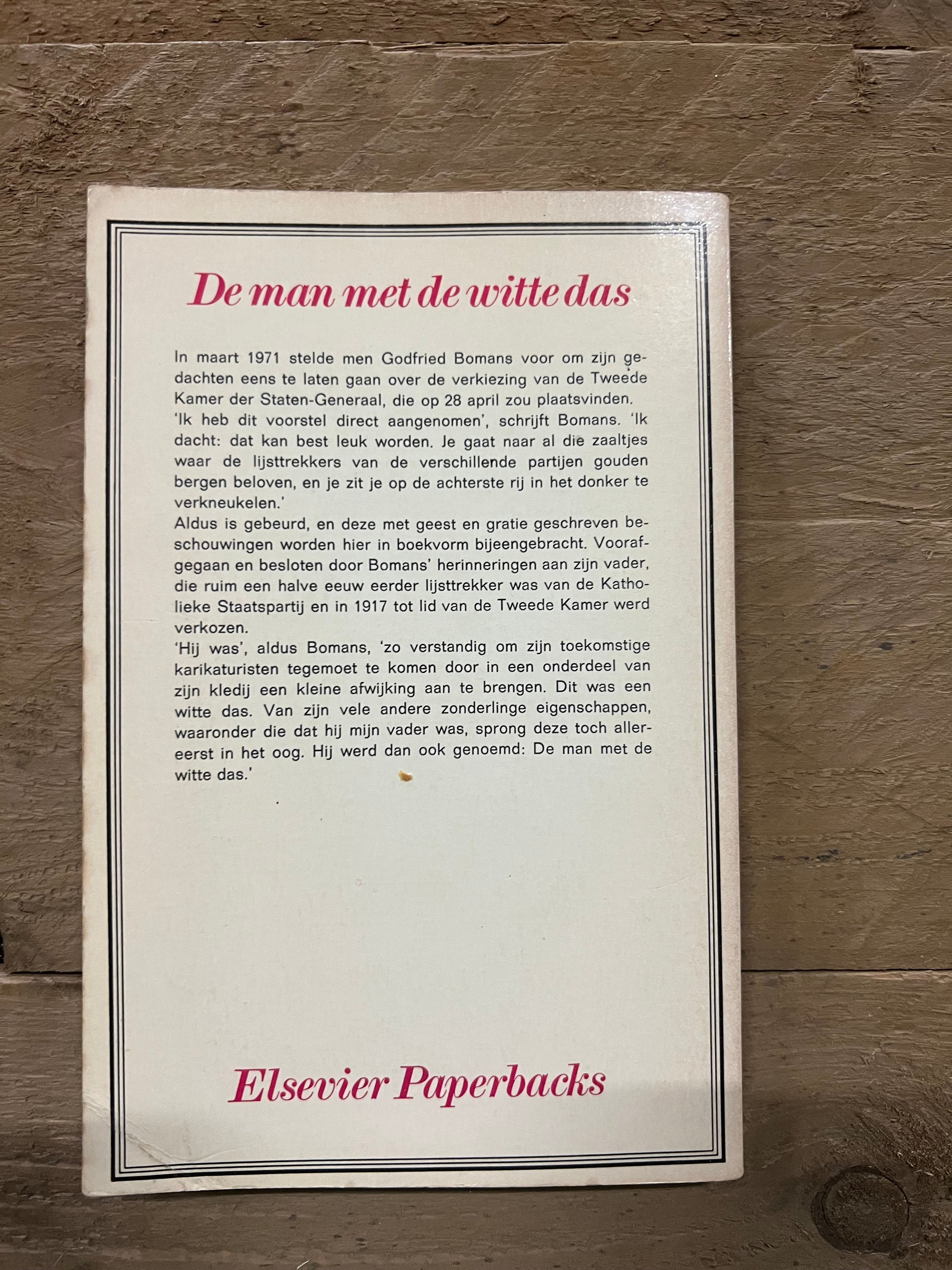 De Man met de Witte das