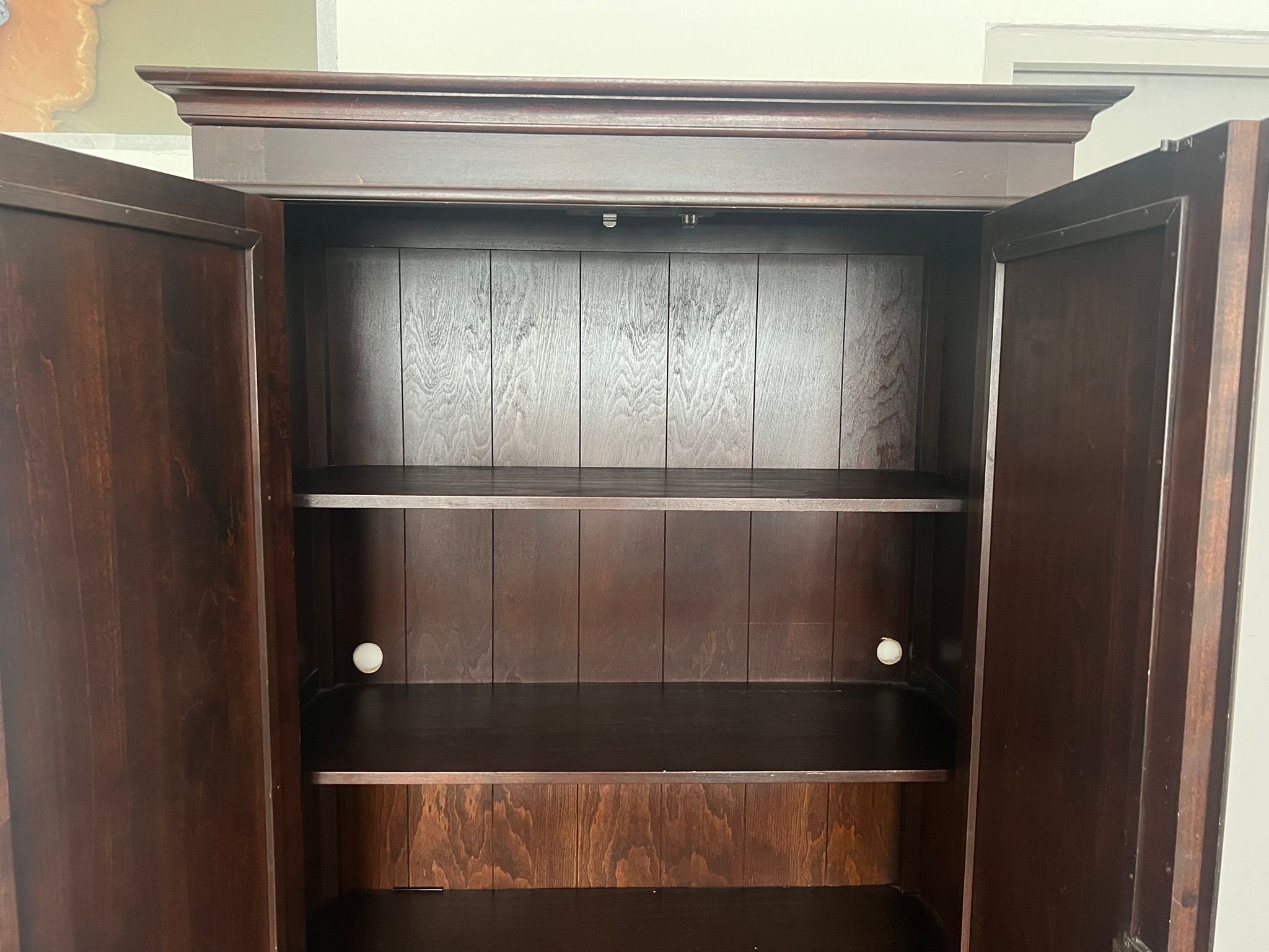 Klassieke Houten Kledingkast 100x45x185 cm - Tweedehands